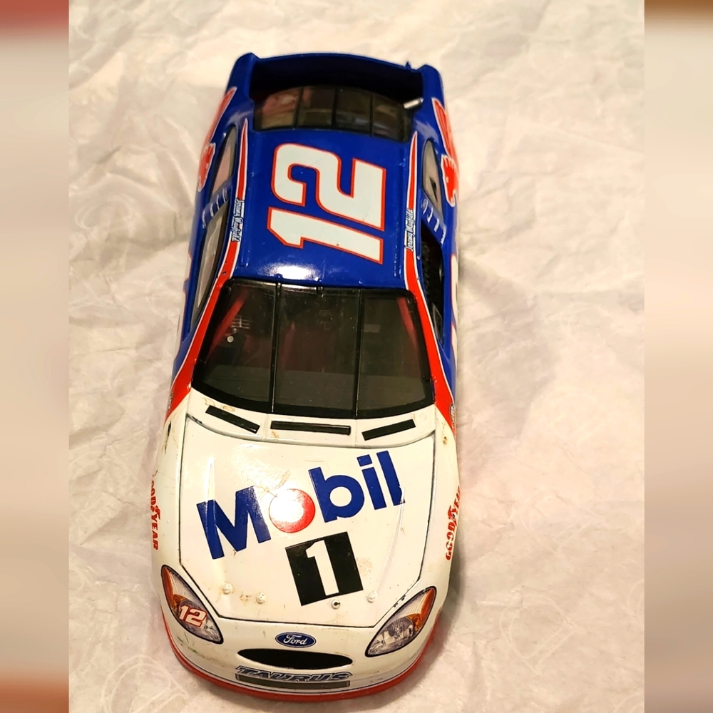 Mobil 1 1:24 Nascar Racing Car 1999 Jeremy Mayfield #12 Mattel Hot Wheels